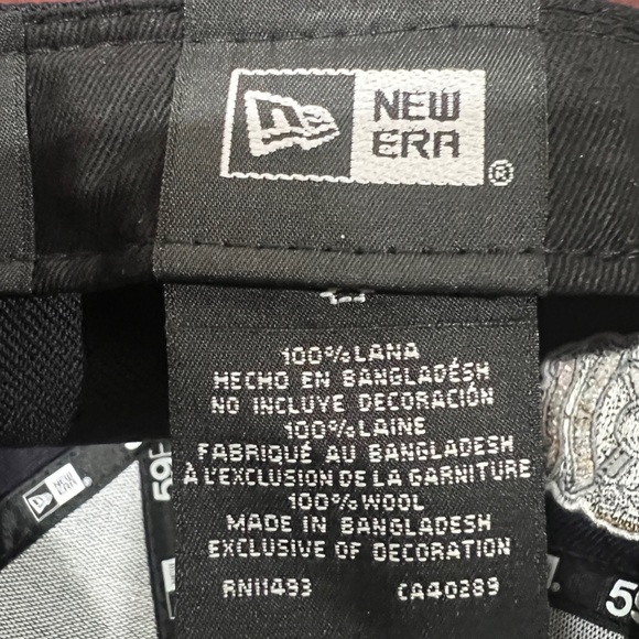 New Era, 59Fifty Fitted Hat, New York Yankees, Blue & White - Picture 12 of 13